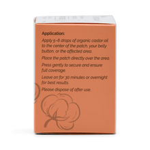 Load image into Gallery viewer, Vrindavan Self-Adhesive Castor Oil Patches – 20 Pieces