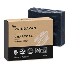 Load image into Gallery viewer, Luxurious Charcoal Soap Square – Natural and Nourishing