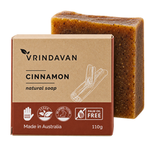 Load image into Gallery viewer, Invigorating Cinnamon Square Soap – Eco-Friendly