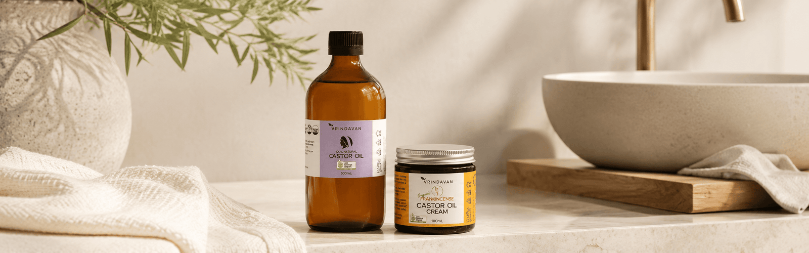 Vrindavan Body Care products available in selected retail stores