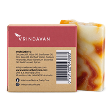 Load image into Gallery viewer, Rose Geranium Artisan Square Soap – Natural &amp; Palm Oil Free
