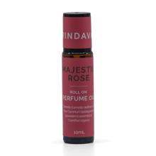 Load image into Gallery viewer, Majestic Rose Organic Roll-On Perfume Oil – Elegance and Serenity, Certified Organic