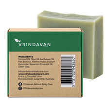 Load image into Gallery viewer, Spearmint &amp; Green Clay Square Soap – Natural, Palm Oil Free