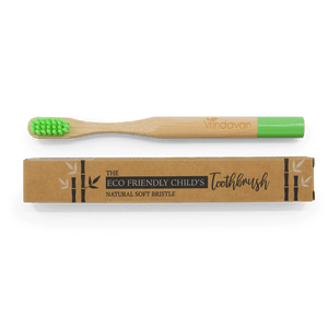 Vrindavan Bamboo Toothbrush for Kids - Eco-Friendly and Fun Dental Care