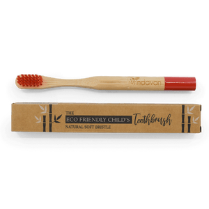 Vrindavan Bamboo Toothbrush for Kids - Eco-Friendly and Fun Dental Care