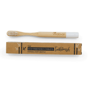 Vrindavan Bamboo Toothbrush for Kids - Eco-Friendly and Fun Dental Care