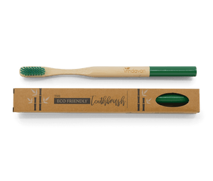 Vrindavan Bamboo Toothbrush - Adult: Eco-Friendly Oral Care Solution