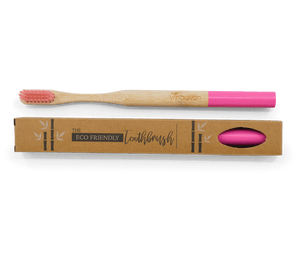 Vrindavan Bamboo Toothbrush - Adult: Eco-Friendly Oral Care Solution