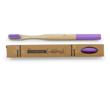 Load image into Gallery viewer, Vrindavan Bamboo Toothbrush - Adult: Eco-Friendly Oral Care Solution