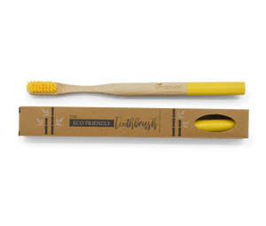 Vrindavan Bamboo Toothbrush - Adult: Eco-Friendly Oral Care Solution