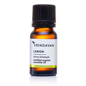 Lemon Essential Oil Certified Organic – 10mL