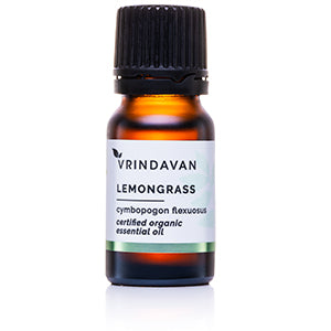 Lemongrass Essential Oil Certified Organic – 10mL