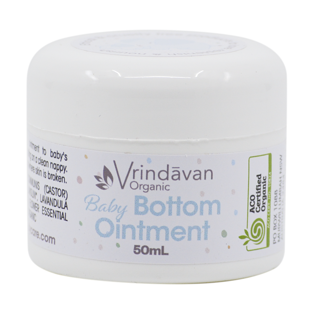 Vrindavan Certified Organic Baby Bottom Ointment – Gentle Care for Your Little One