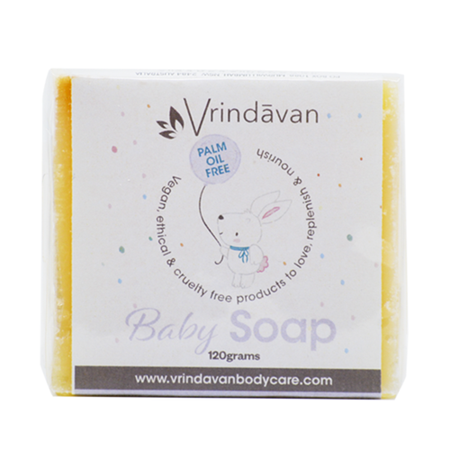Vrindavan Palm Oil-Free Baby Soap – Gentle and Natural Care for Your Baby