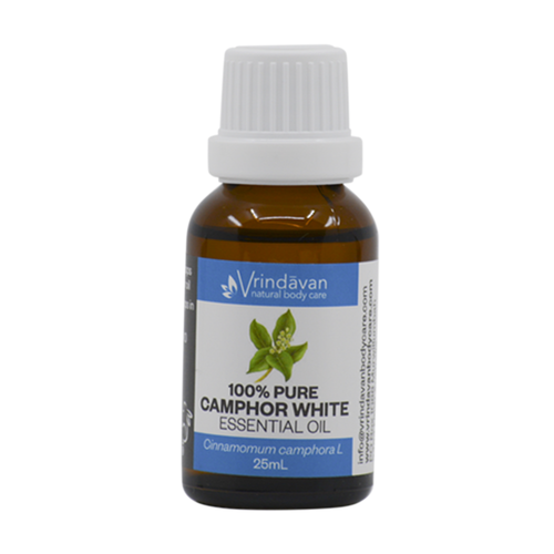 Camphor White Essential Oil - Versatile and Invigorating, 25mL
