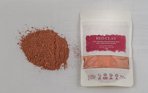 Revitalizing Red Clay – Ideal for Mature, Tired, and Stressed Skin, 40g