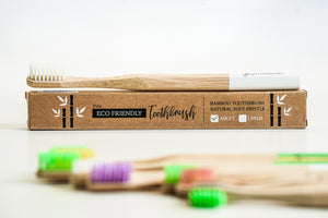 Vrindavan Bamboo Toothbrush - Adult: Eco-Friendly Oral Care Solution