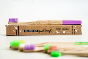 Vrindavan Bamboo Toothbrush - Adult: Eco-Friendly Oral Care Solution