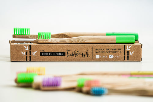 Vrindavan Bamboo Toothbrush for Kids - Eco-Friendly and Fun Dental Care
