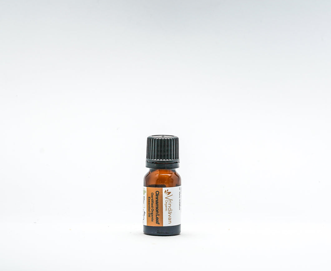 Certified Organic Cinnamon Leaf Essential Oil - 10mL