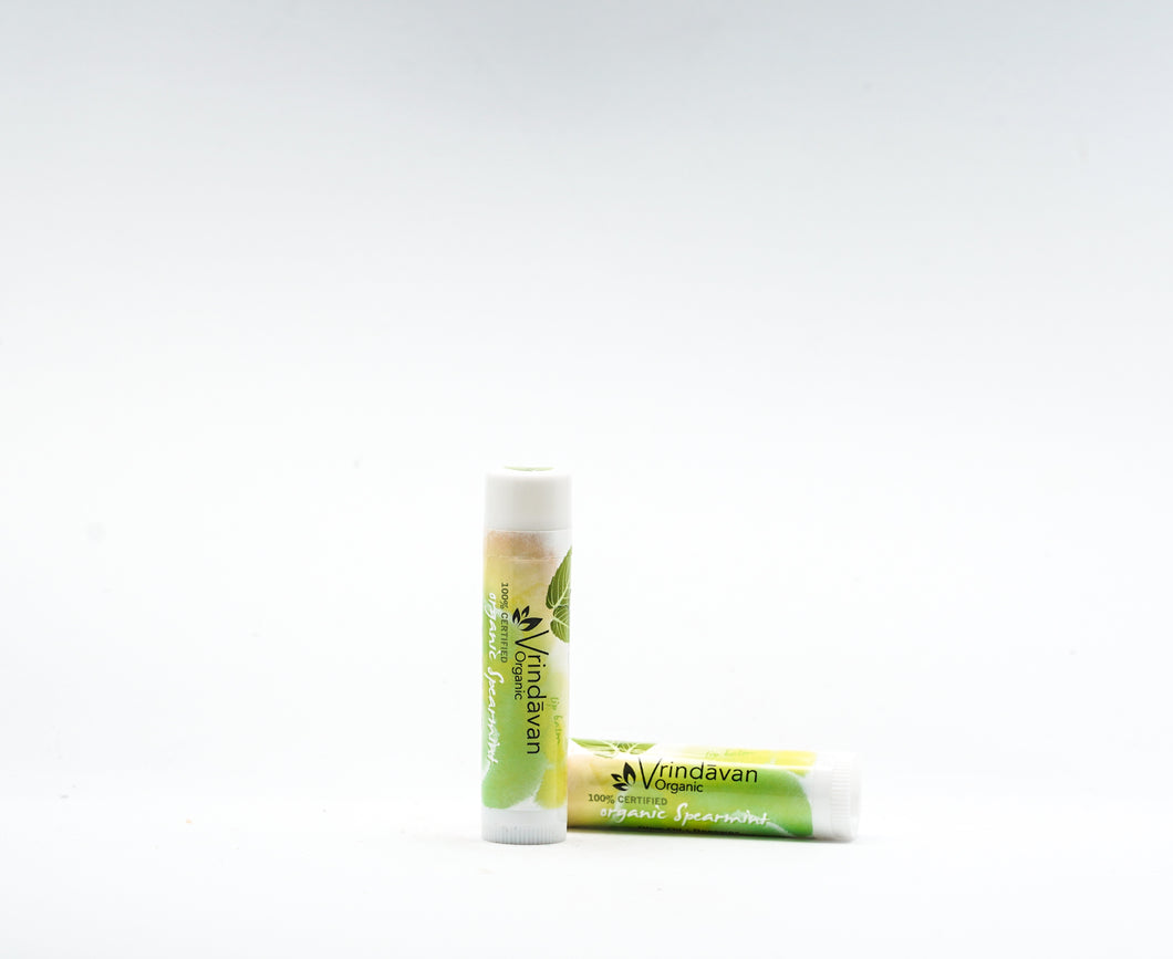 Certified Organic Spearmint Lip Balm