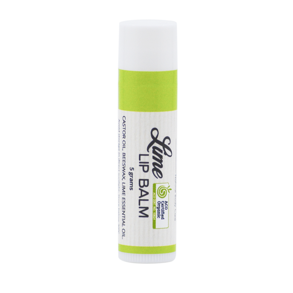 Certified Organic Lime Lip Balm