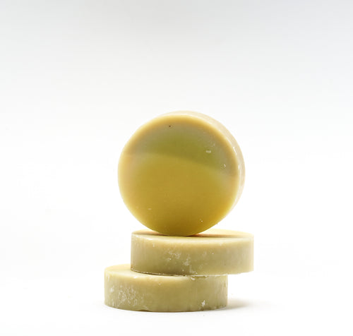 Lemon Myrtle Round Soap – Lush and Nourishing, Palm Oil-Free