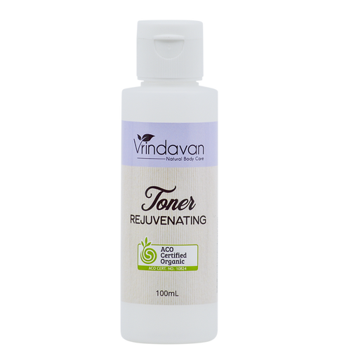 Organic Rejuvenating Toner by Vrindavan - 100mL