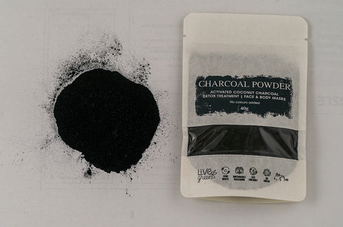 Vrindavan Activated Coconut Charcoal – Natural Detoxifier for Teeth and Skin